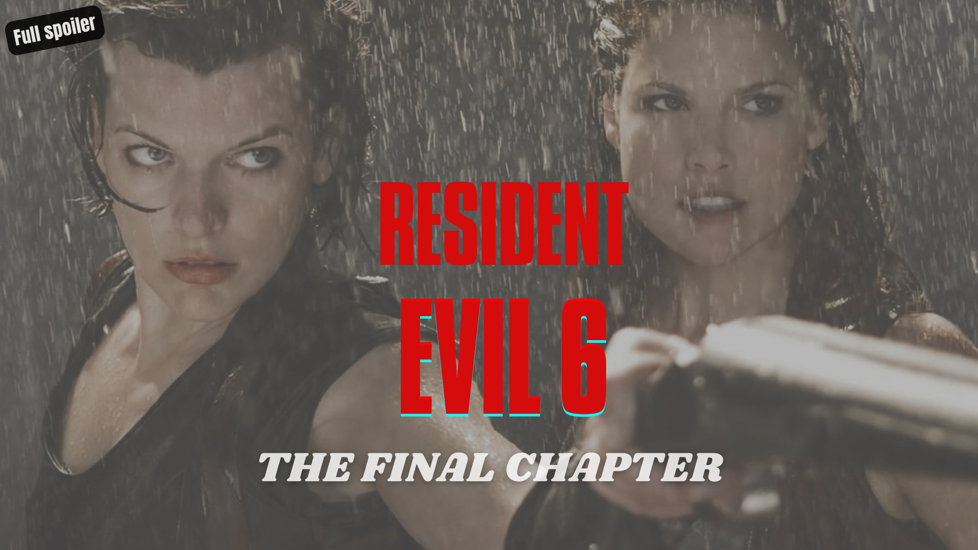 Milla Jovovich and Ali Larter in Resident Evil: The Final Chapter (2016)