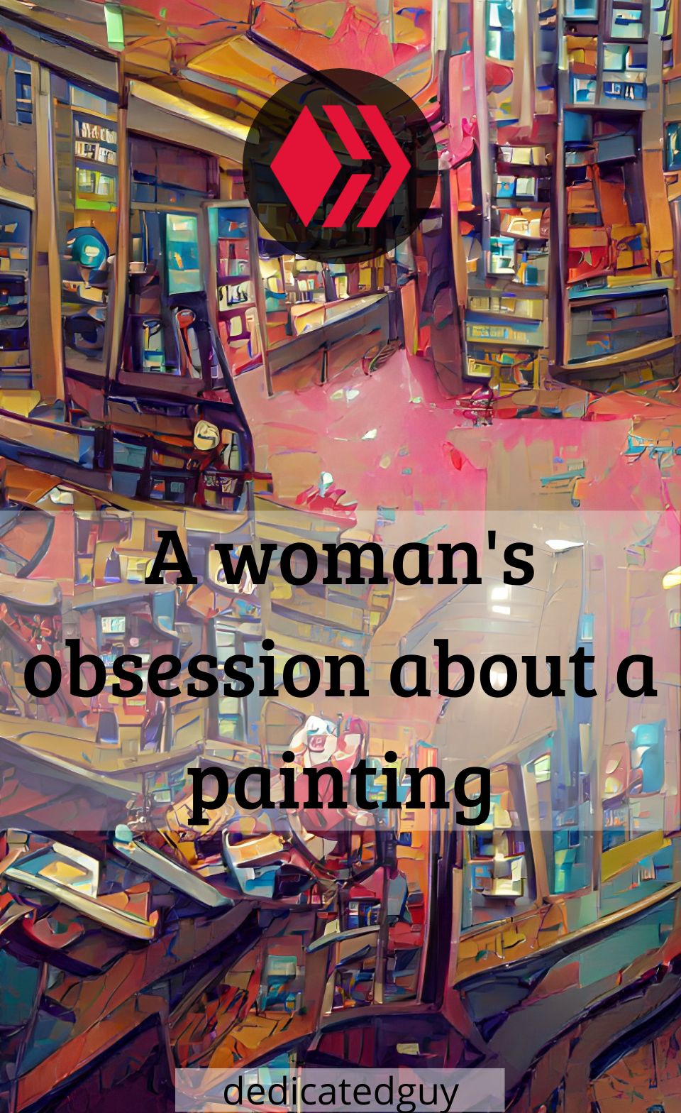 hive dedicatedguy story fiction historia ficcion art arte A woman's obsession about a painting.jpg