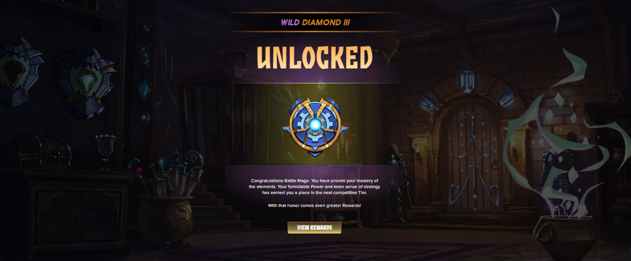 SPLINTERLANDS - WILD LEAGUE ADVANCEMENT AND ITS REWARDS | DIAMOND LEAGUE UNLOCKED