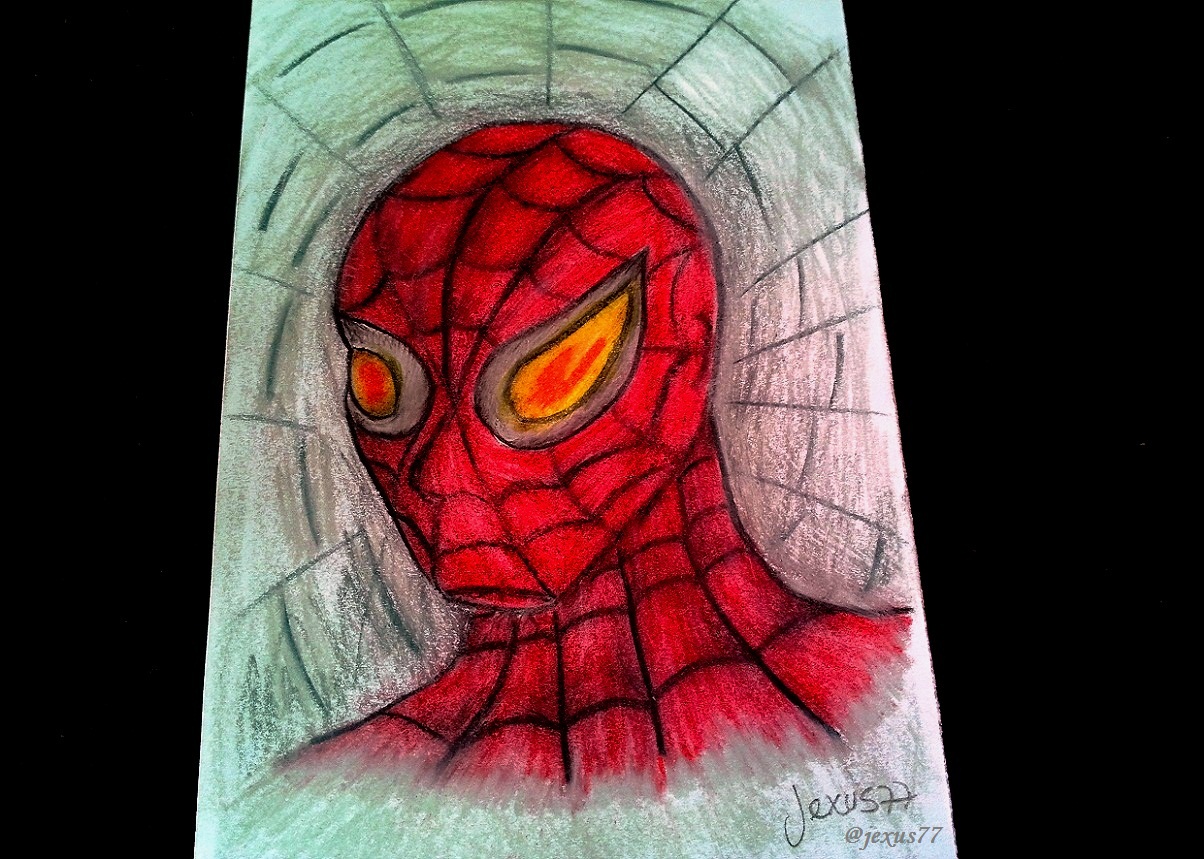 ENG/ESP] Drawing of Spiderman. // Dibujo de Spiderman. - Neoxian City