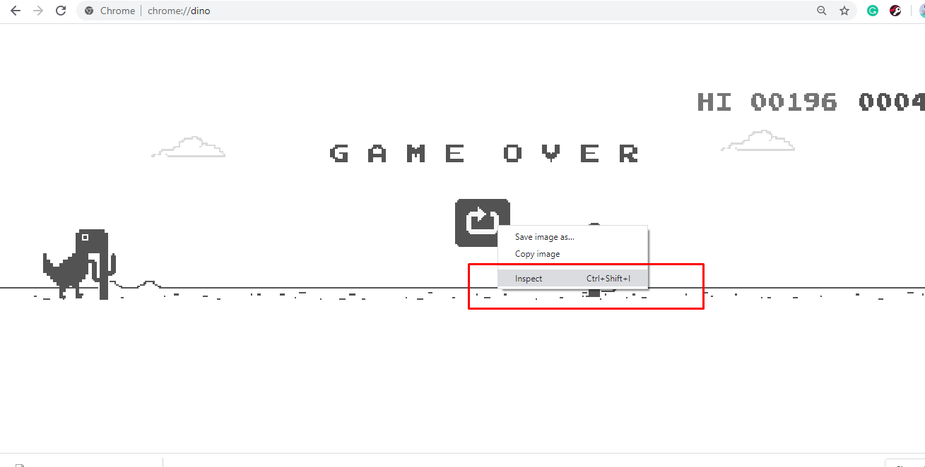 How To Hack Chrome Dinosaur Game With Two Commands. — Hive