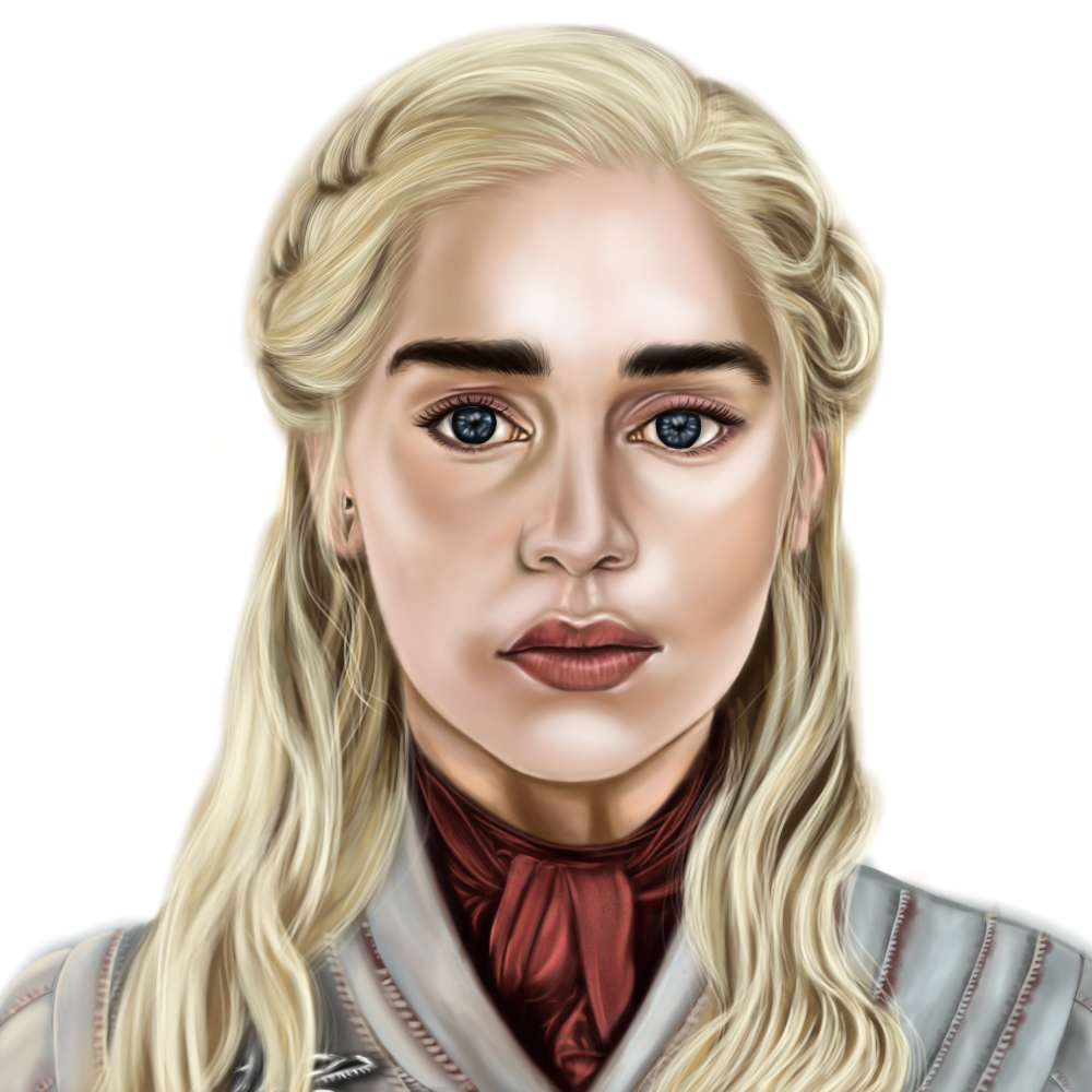 Francisftlp-Digital Drawing Realistic Portrait of Daenerys Targaryen-Step 6.png
