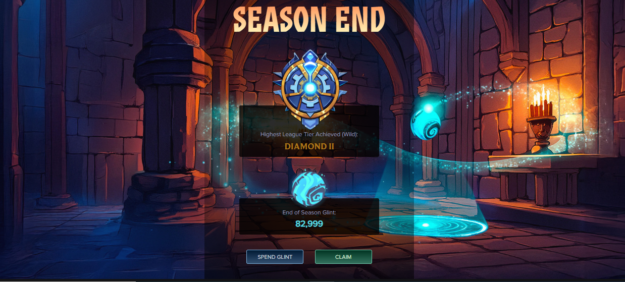 SPLINTERLANDS - SEASON_END REWARDS | SWAPPED SPS TO DEC FOR BUYING WILD PASS | THE START OF NEW SEASON 164