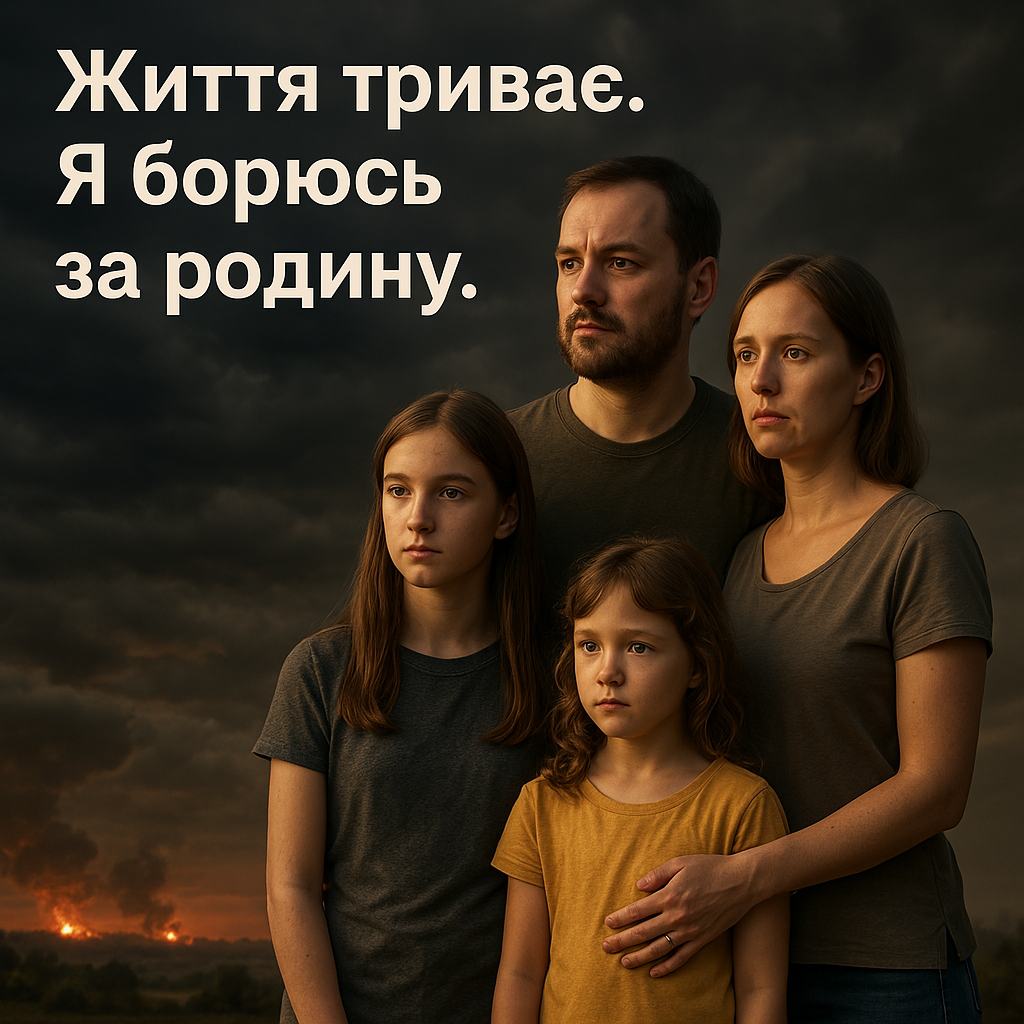 Життя триває. Я борюсь за родину.