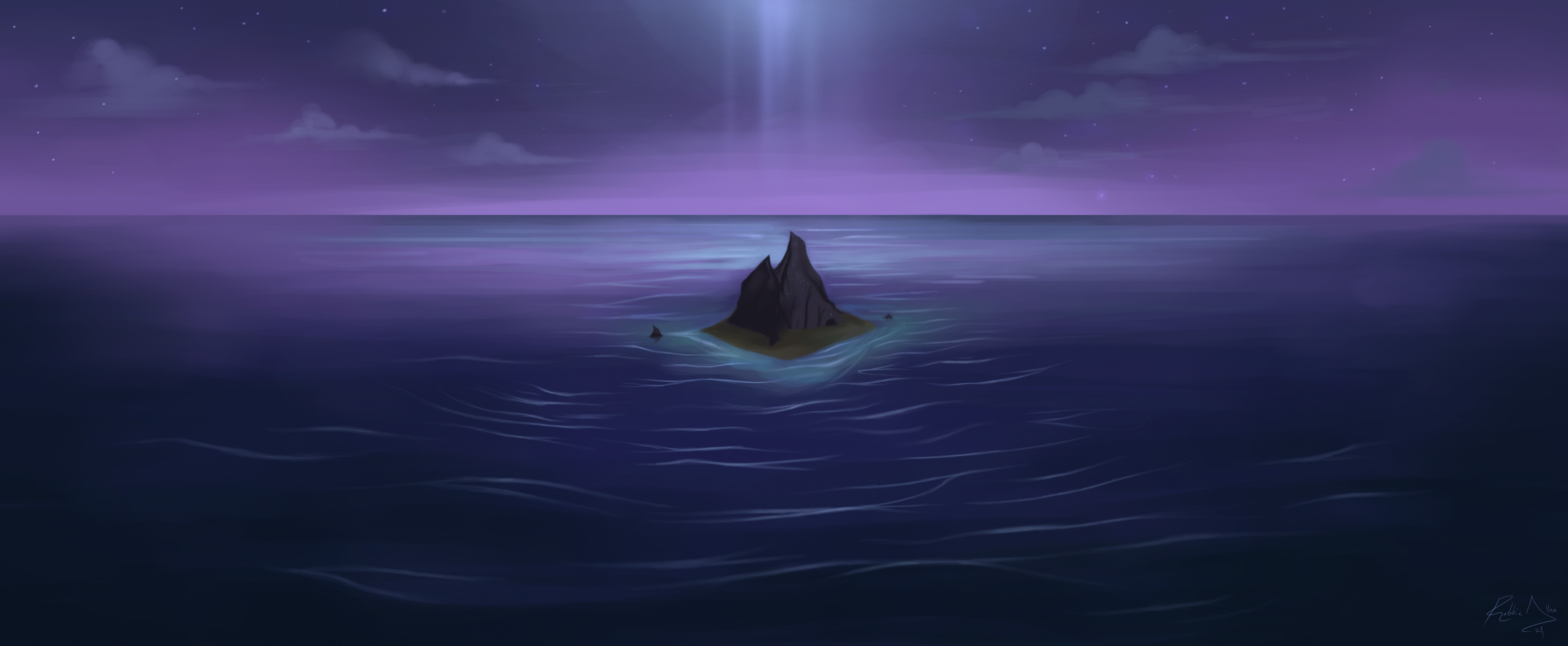 Island-Far-View-Night-11-robbieallenartist.jpg