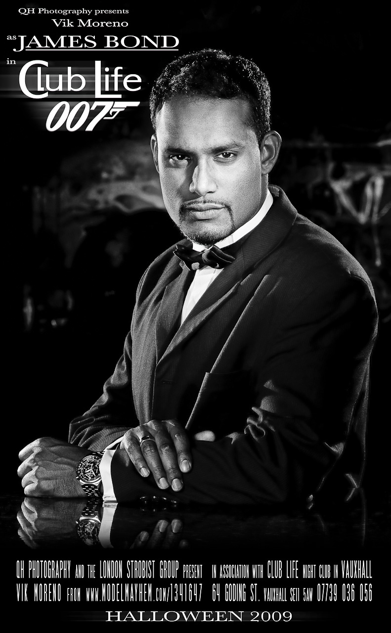 Vik Moreno as James Bond