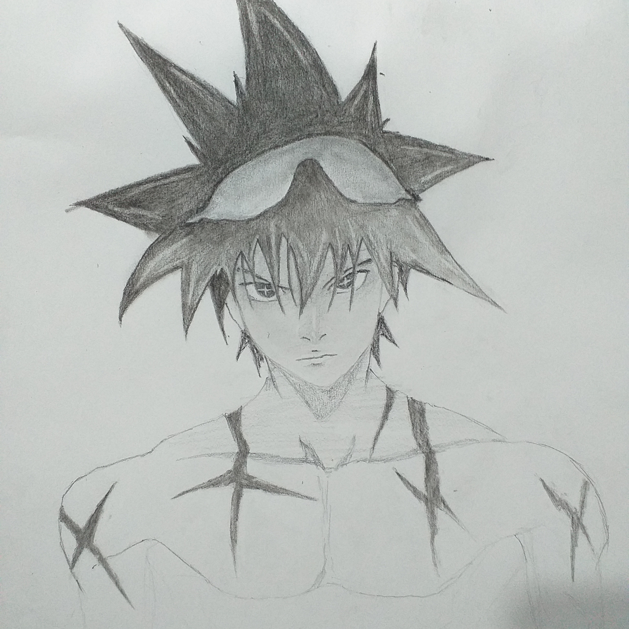 I drew Jin Mori from God of Highschool in my style : r/AnimeSketch