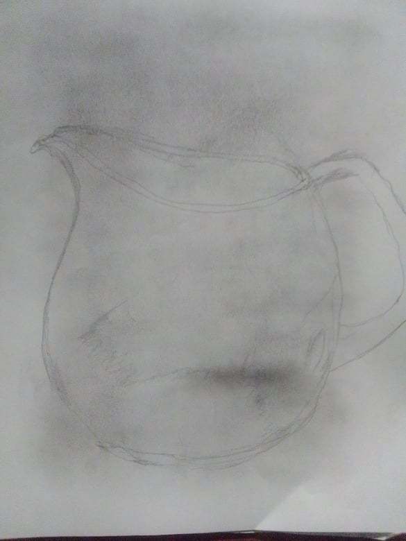 Premium Photo | Jug hand made illustration of a beautiful black and white  jug hand made illustration
