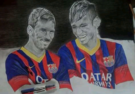 Neymar Drawing Picture - Drawing Skill
