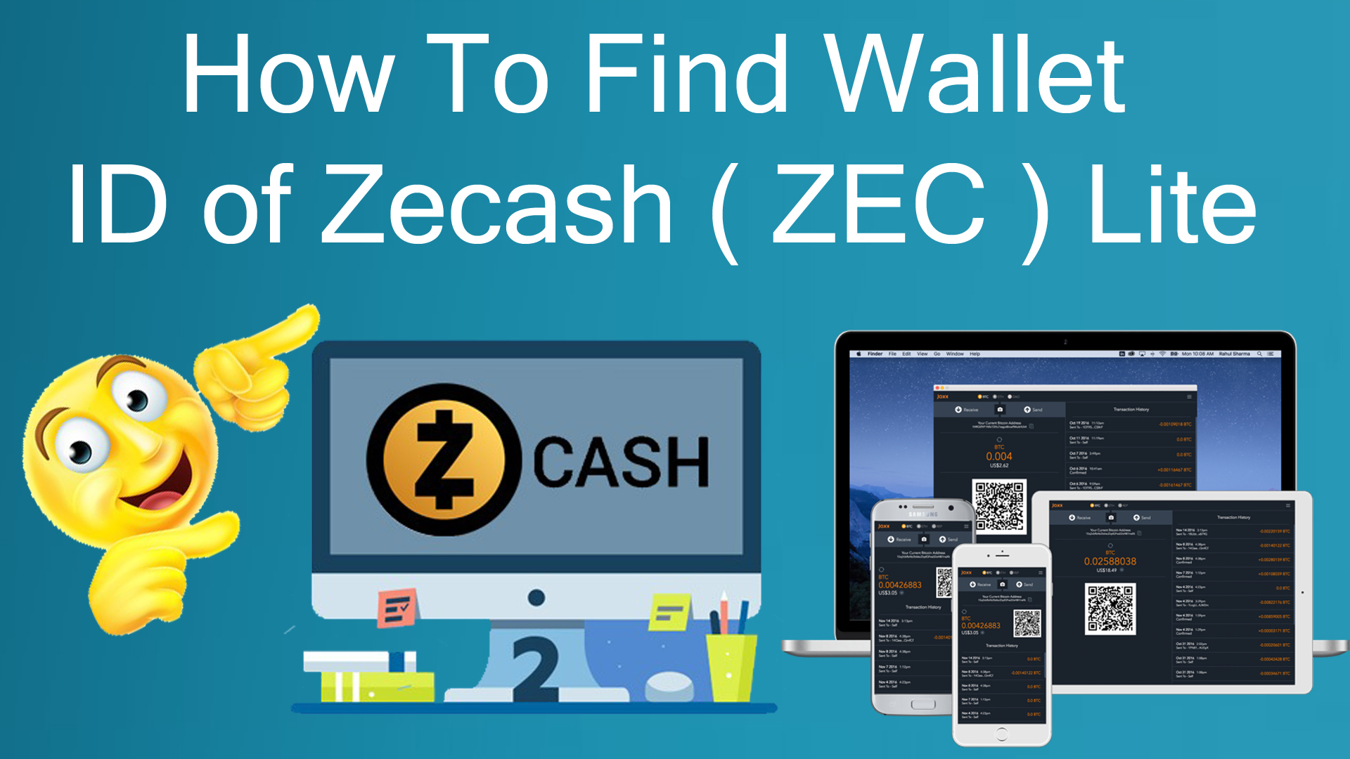 How To Find Wallet ID of Zecash ( ZEC ) Lite by Crypto Wallets Info.jpg