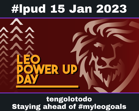 Powering Up  and Staying ahead of #myleogoals for #lpud