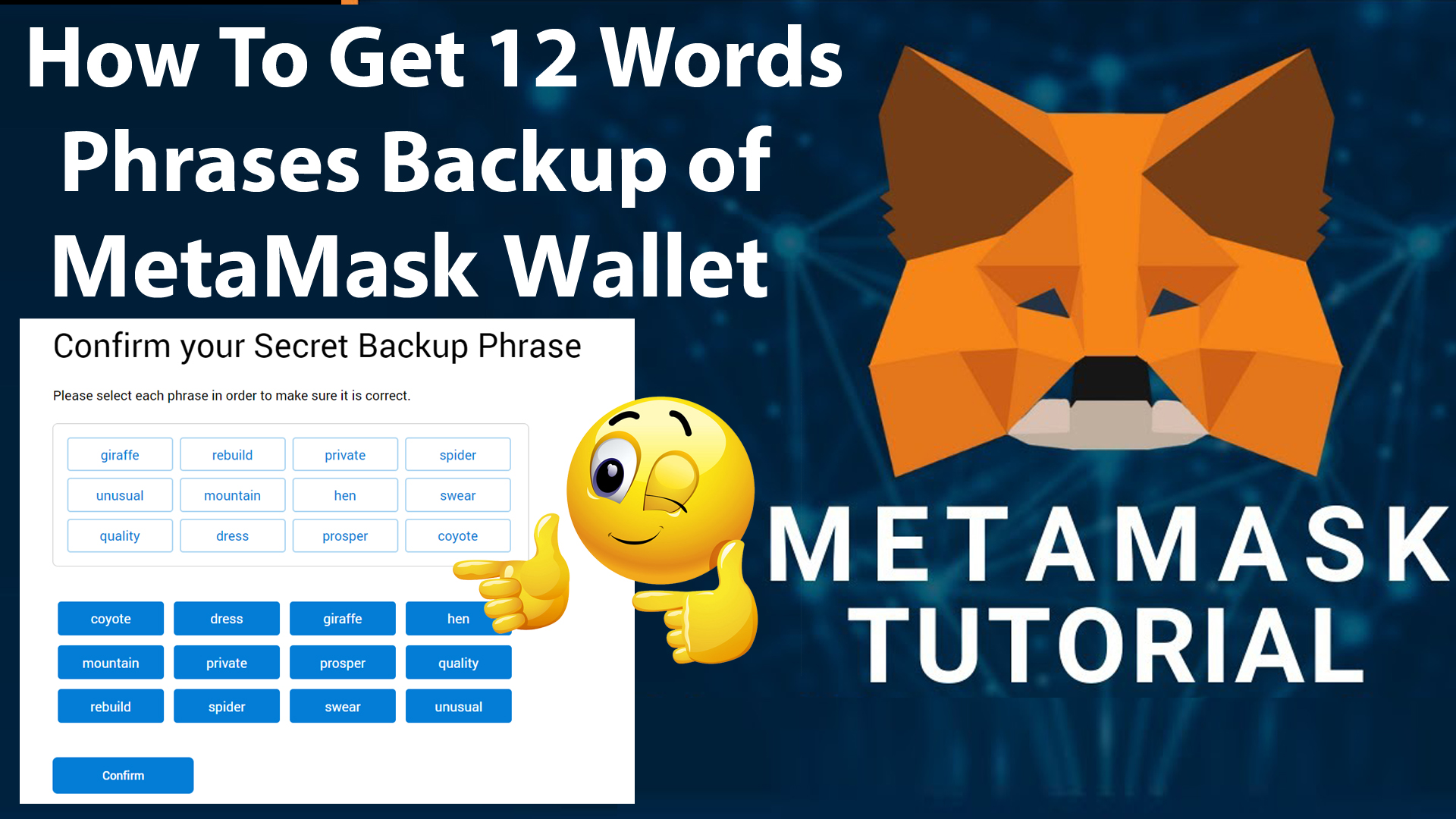 How To Get 12 Words Phrases Backup of MetaMask Wallet by Crypto Wallets Info.jpg