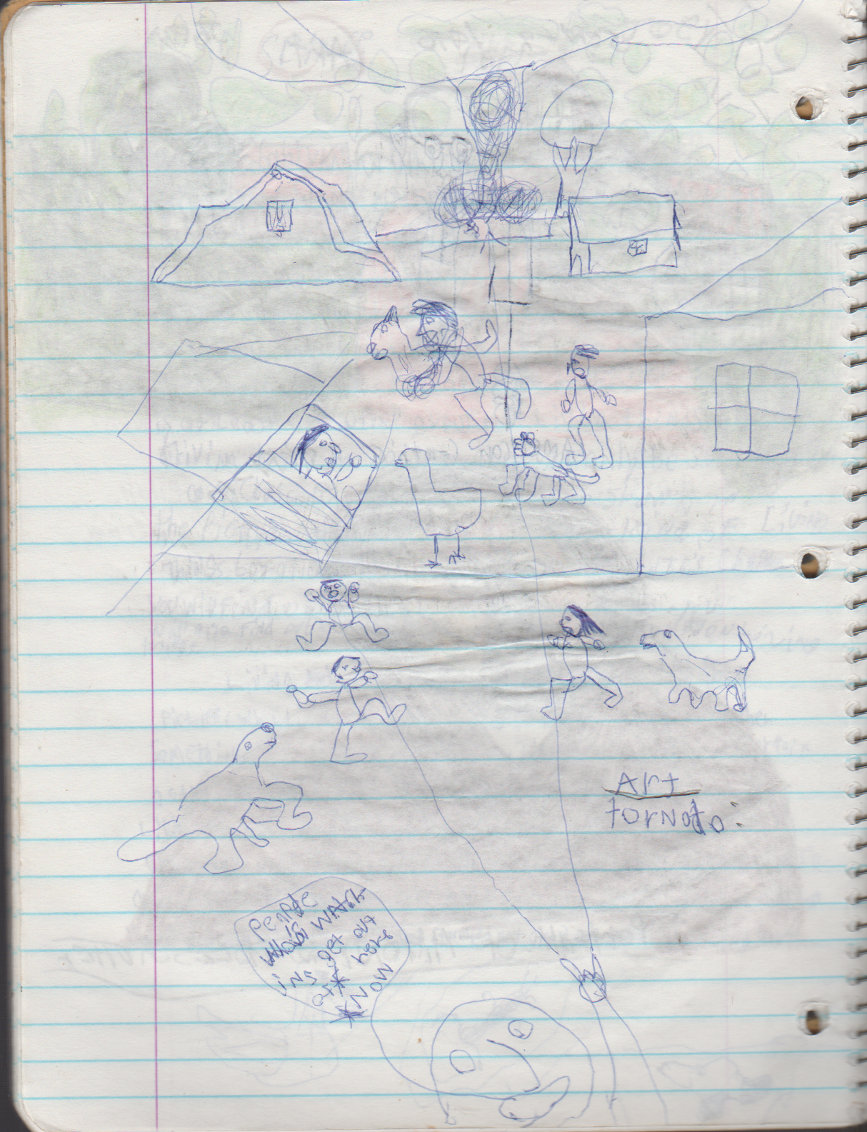 1996-08-18 - Saturday - 11 yr old Joey Arnold's School Book, dates through to 1998 apx, mostly 96, Writings, Drawings, Etc-017.png
