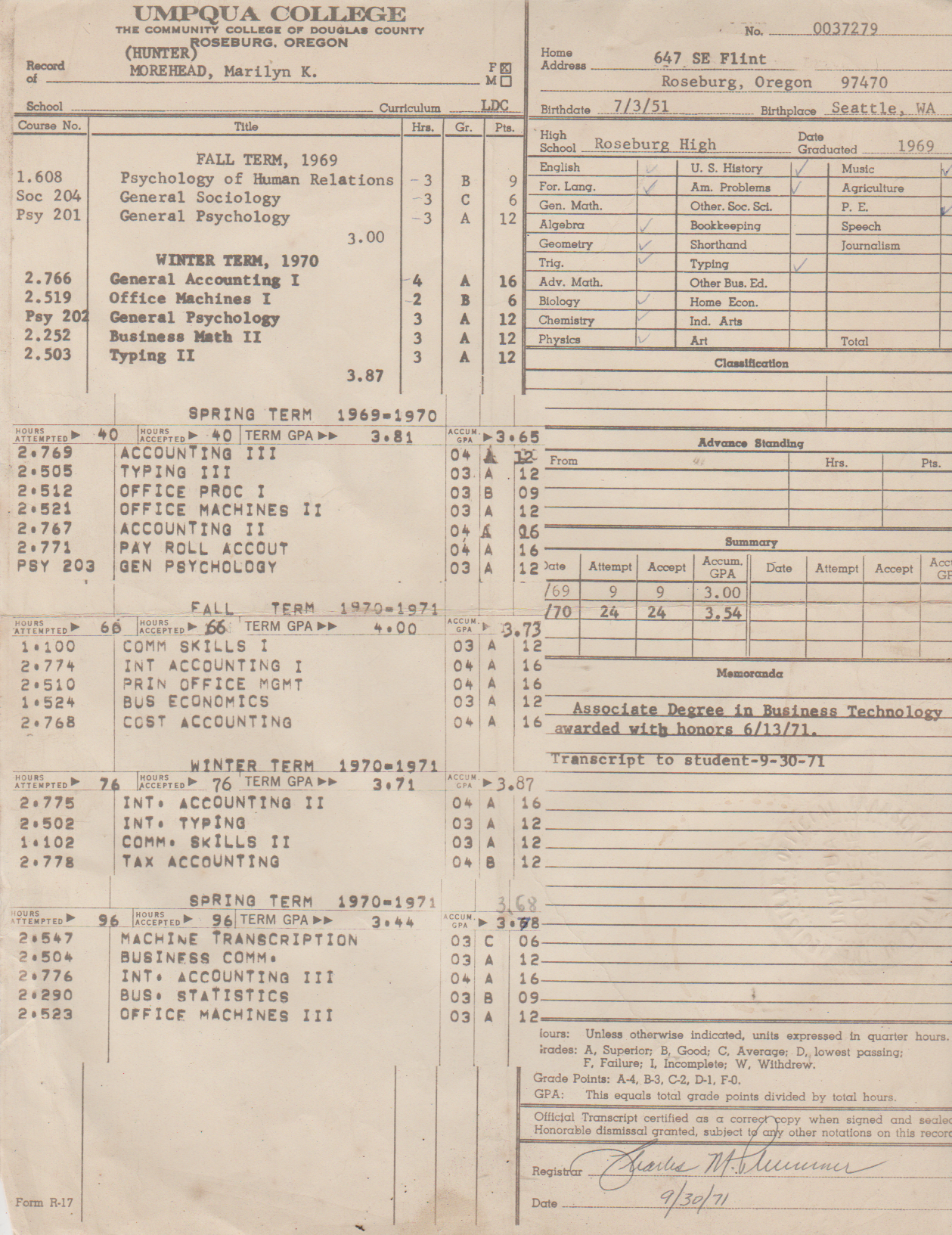 1971-06-18 - Umpqua College -  - 1969-1971 - Marilyn - 2 Years - College-2x.png