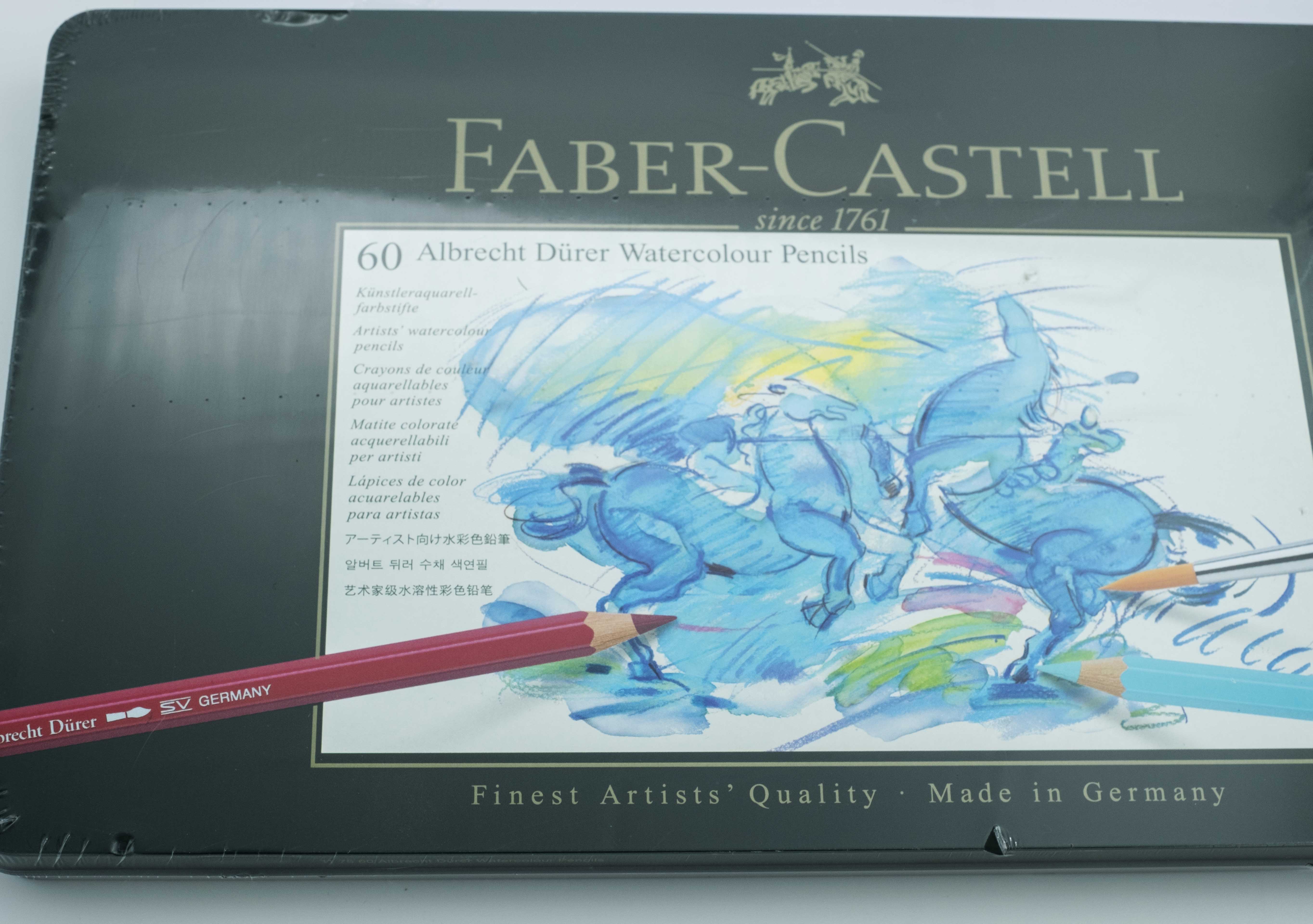 REVIEW: Faber-Castell Albrecht Dürer Watercolor Pencils! 