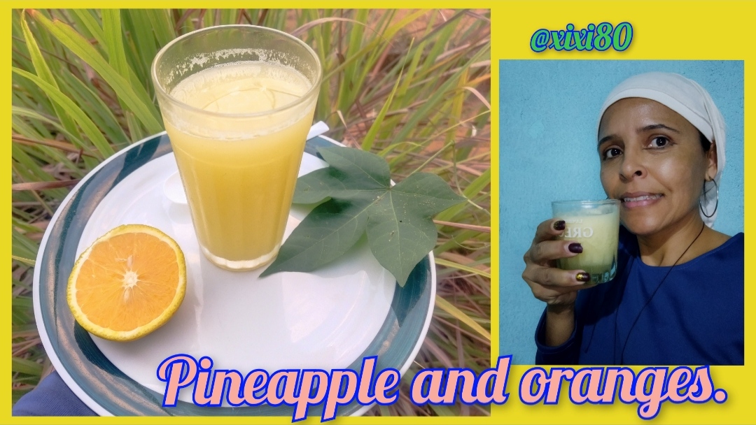 I recommended juice: pineapples and oranges (eng-spa)
