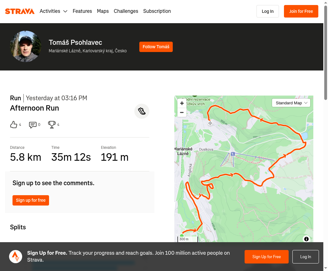 Afternoon Run