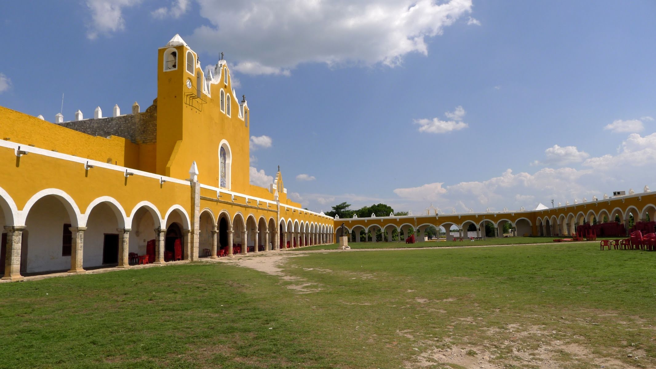 Mexiko Izamal Convento San Antonio Klosterhof