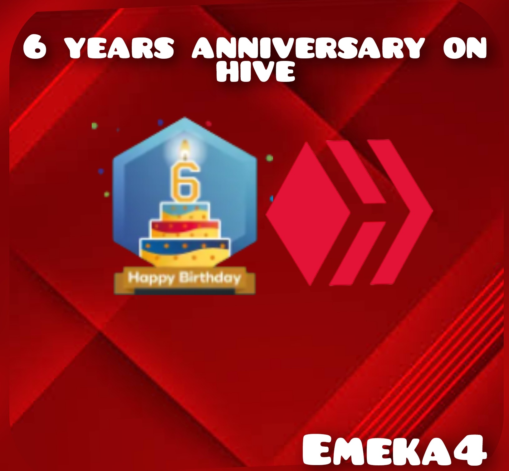 Celebrating 6 Years Anniversary On Hive 