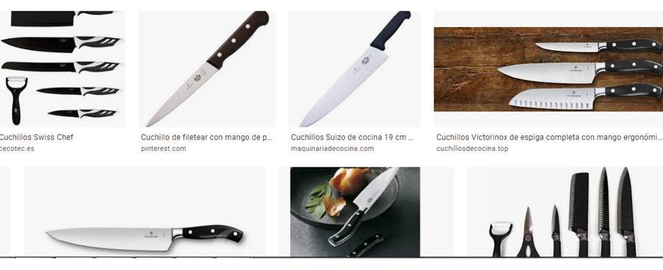 ESAH - Tipos de cuchillos de cocina profesionales