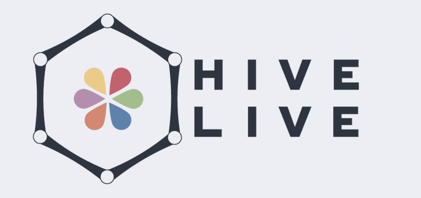 The beautiful logo of HiveLive
