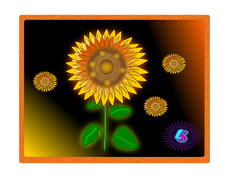 Girando al Sol / Arte Digital ---Spinning the Sun / Digital Art — Hive