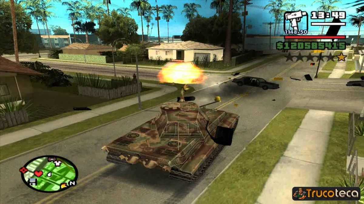 Tanques para GTA San Andreas