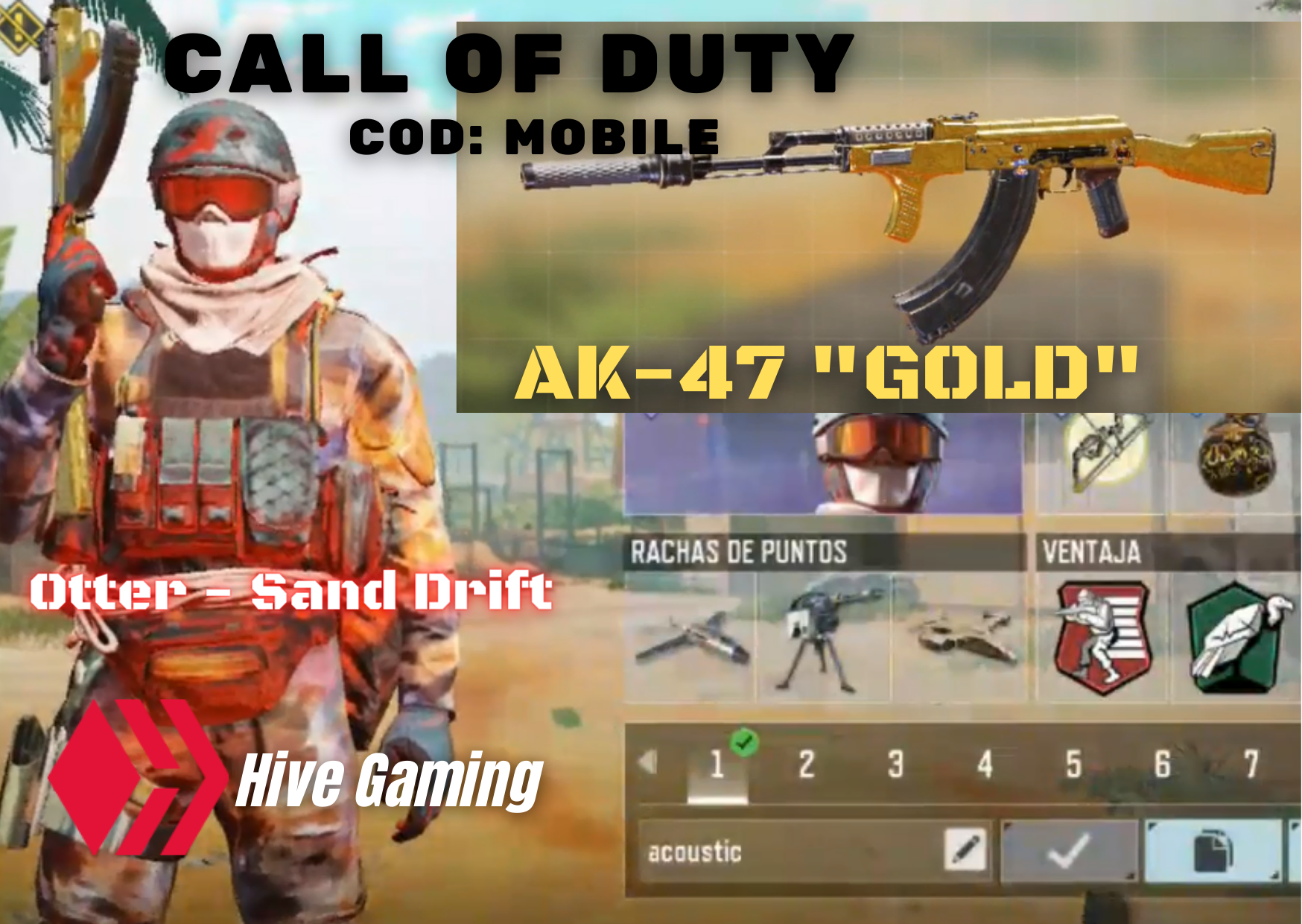 Call Of Duty: COD Mobile | AK-47 GOLD + 