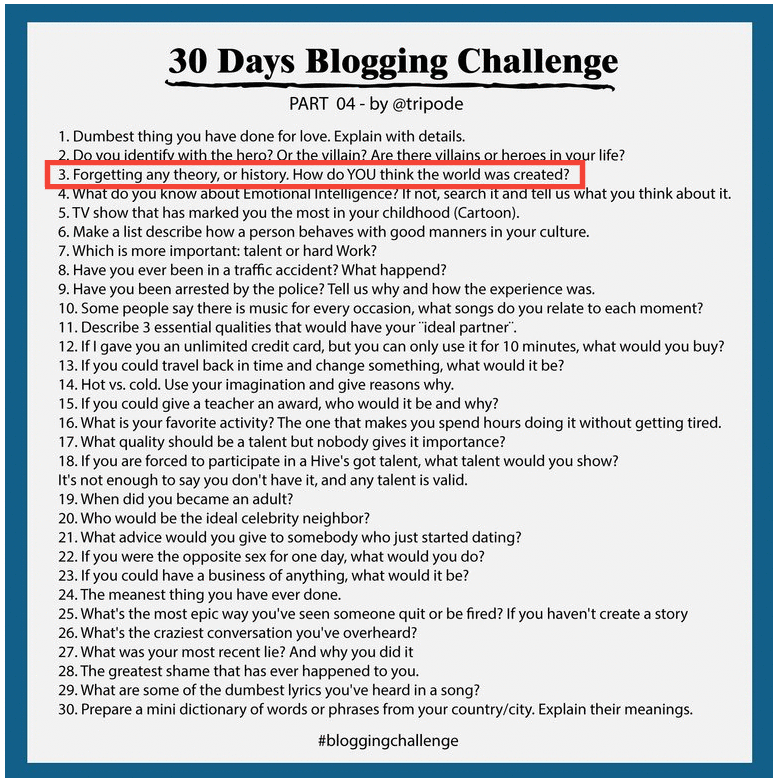 43.-BloggingChallenge, como se creo el mundo-english.png