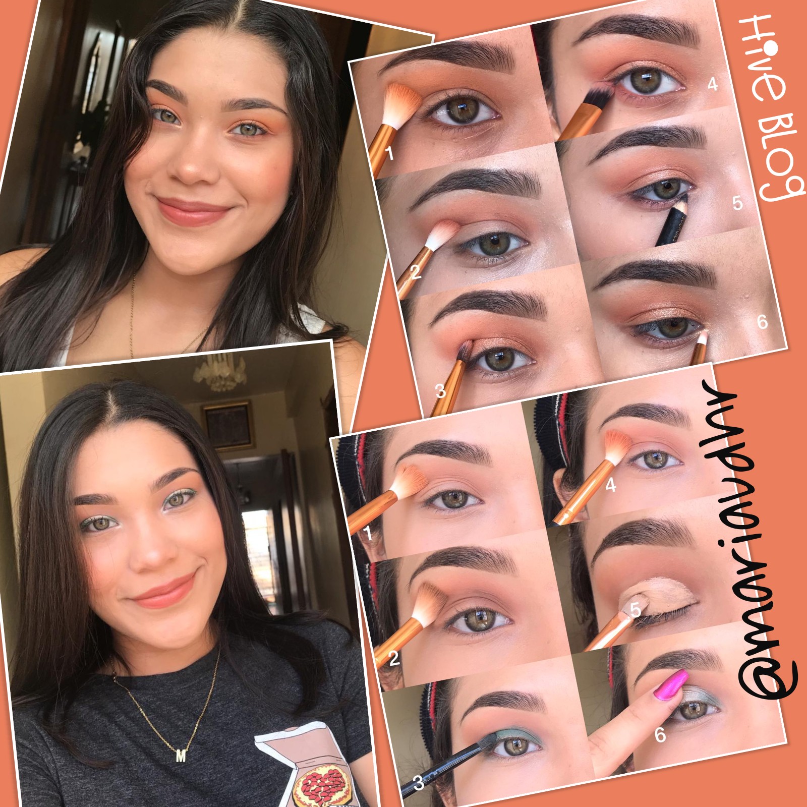 ESP - ENG] Maquillaje Sencillo para Ojos, paso a paso con María D - Simple  Eye Makeup, step by step with María D — Hive