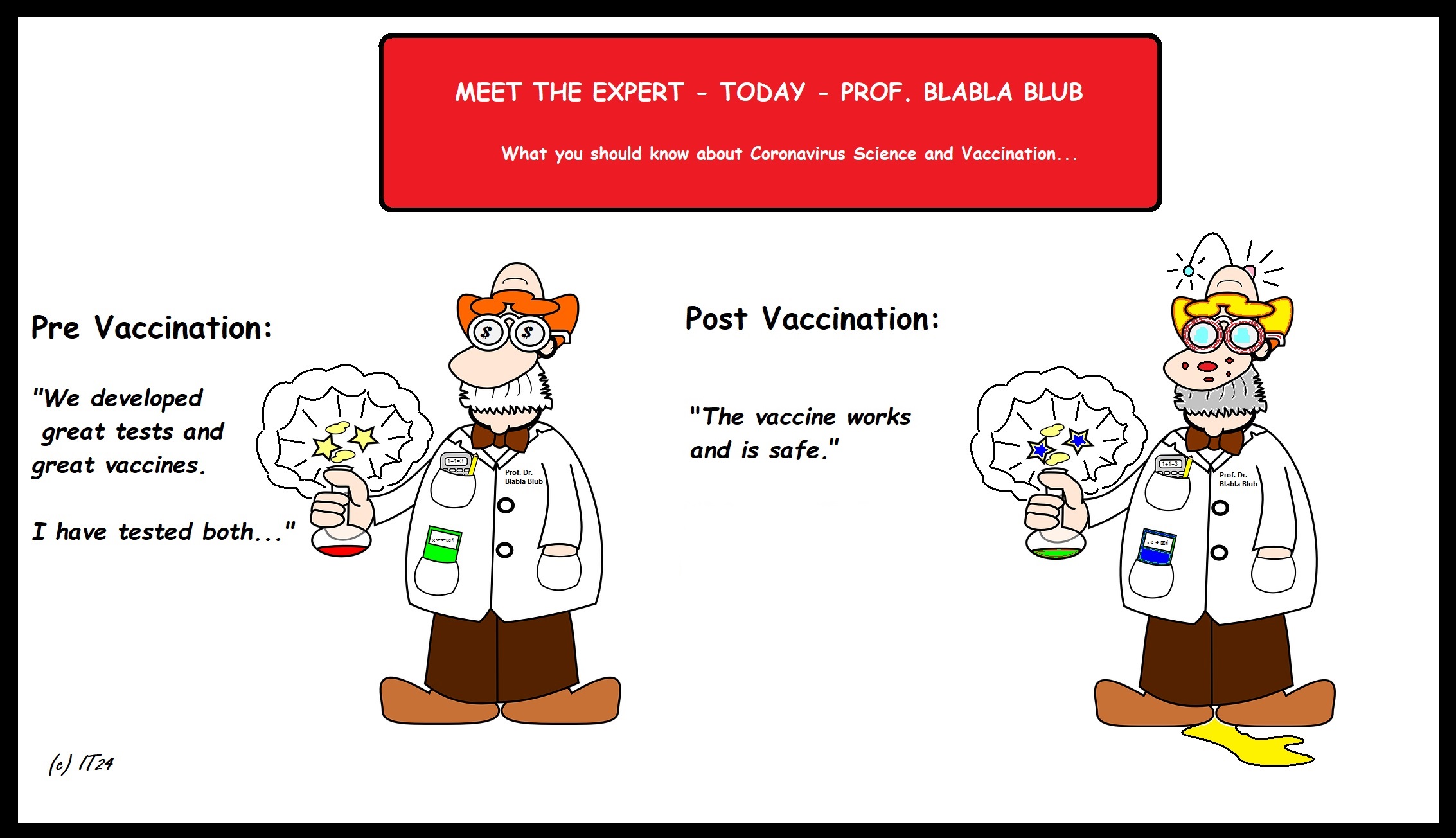 20201115 Satire COVID 19 Professor Blabla Blub safe Vaccine p.jpg