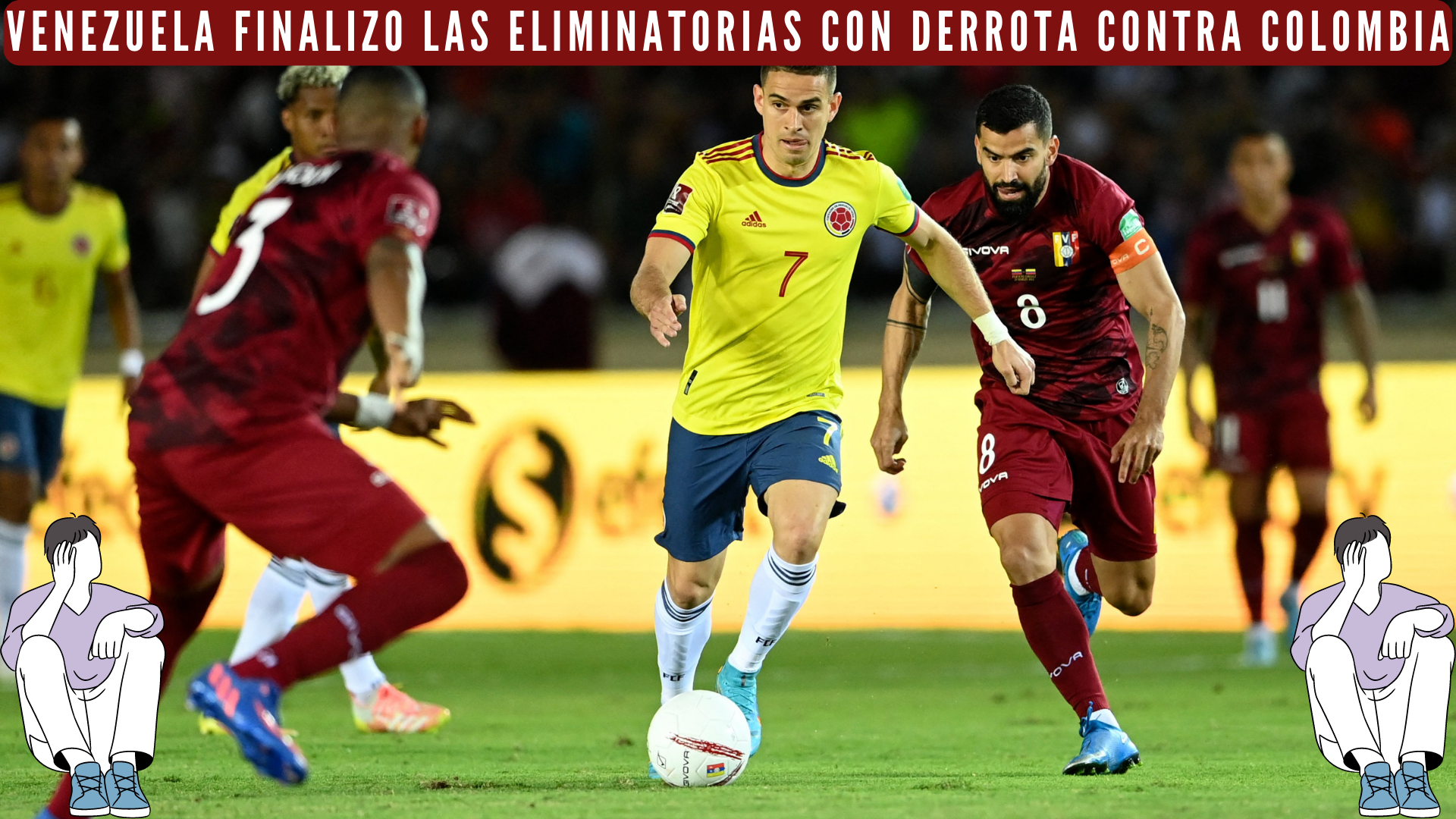 Venezuela finalizo las eliminatorias con derrota contra Colombia.png