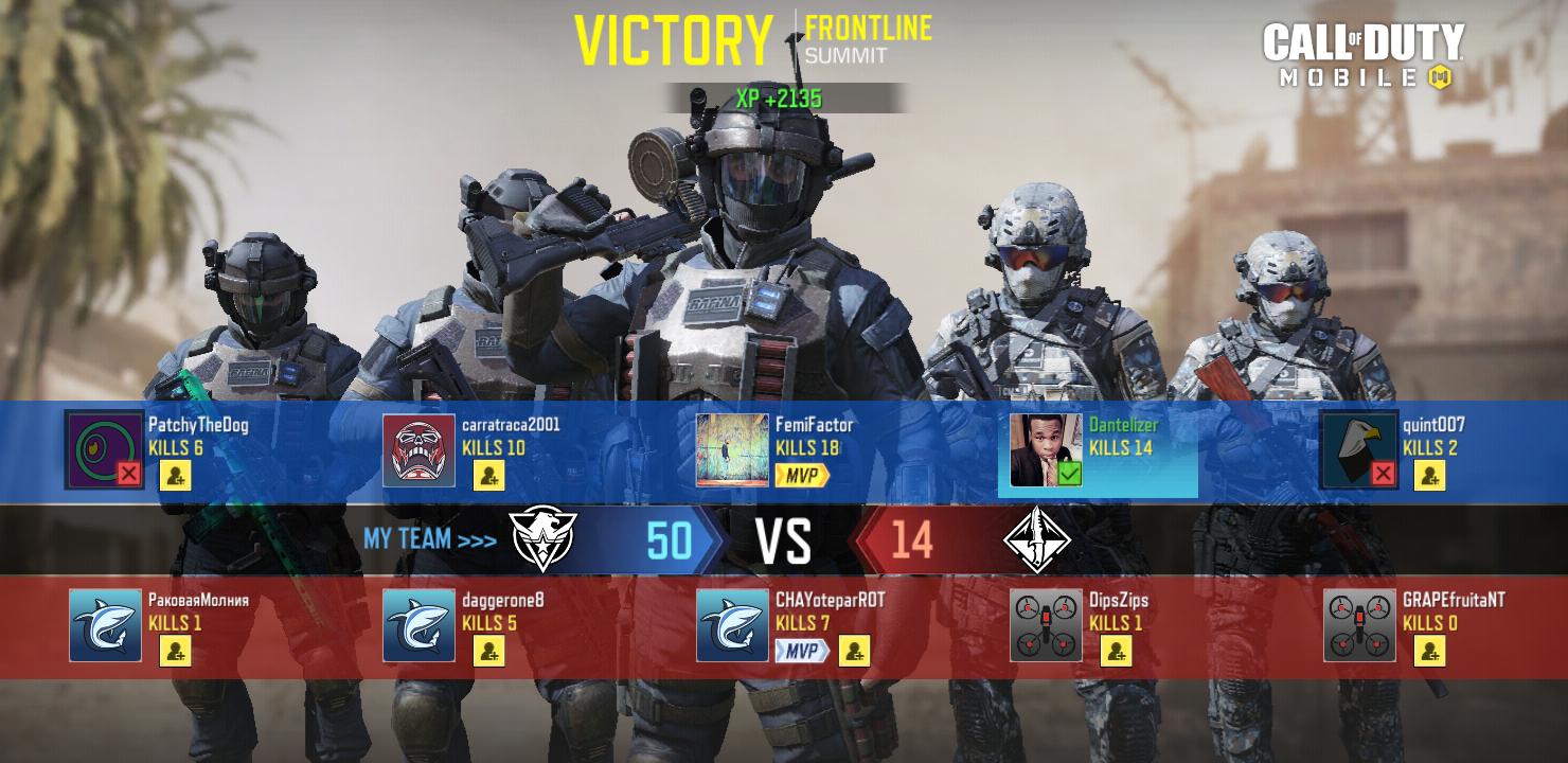 Call of Duty Mobile Season 5  Ranked Match Gameplay — Hive