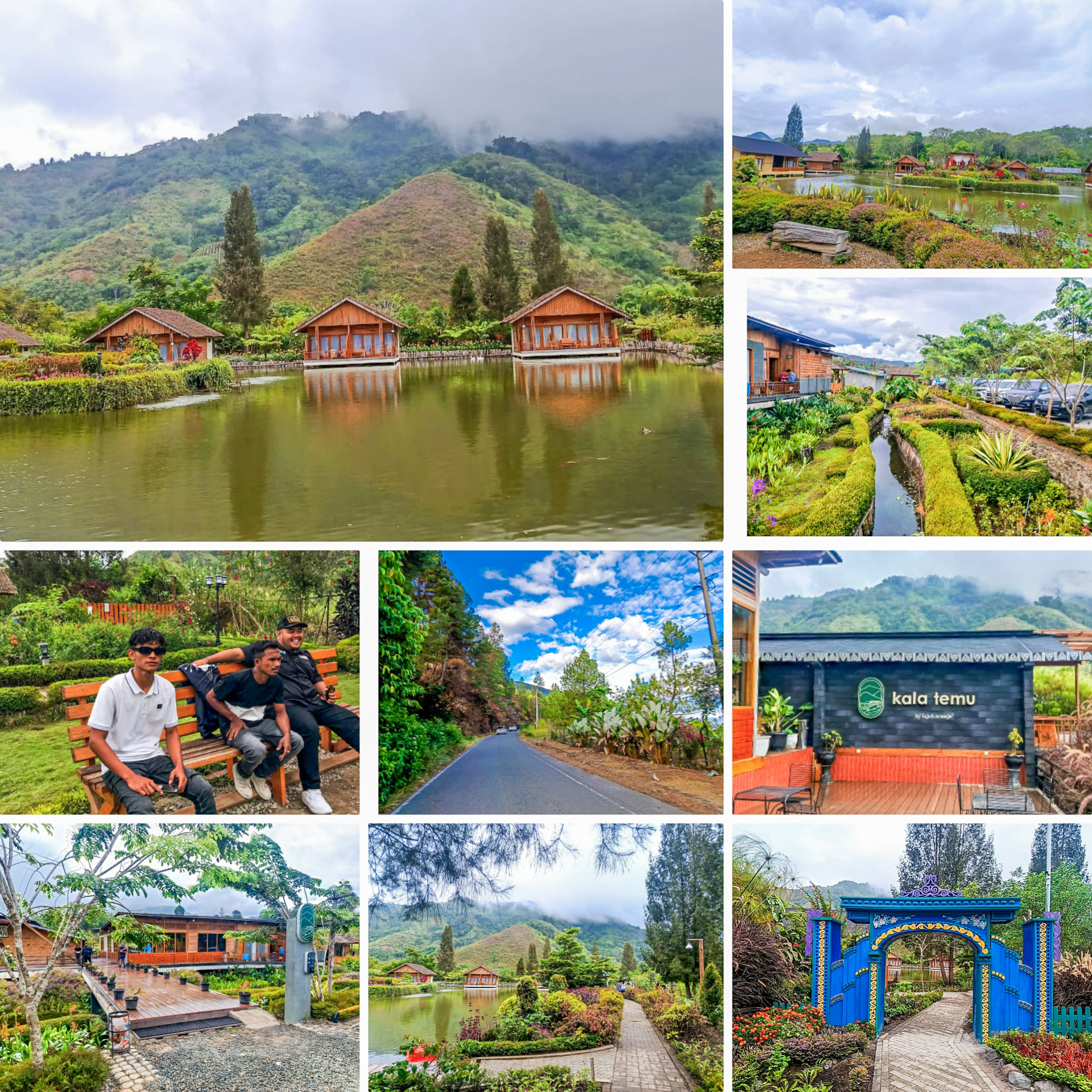 The trip to visit the Takengon waterfall was very enjoyable seeing the amazing views 🤗😘