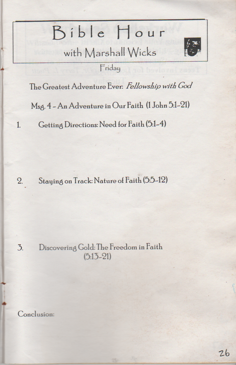 1999-07-25 - Sunday - West Coast Camp Quiet Time, Joey Arnold age 14, est date, most likely last week of July-27 ok.png