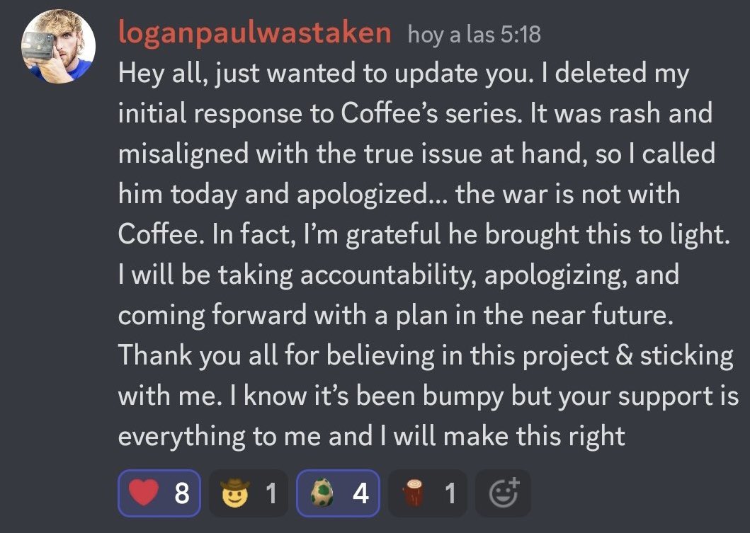 Coffeezilla Logan Paul apology.jpg