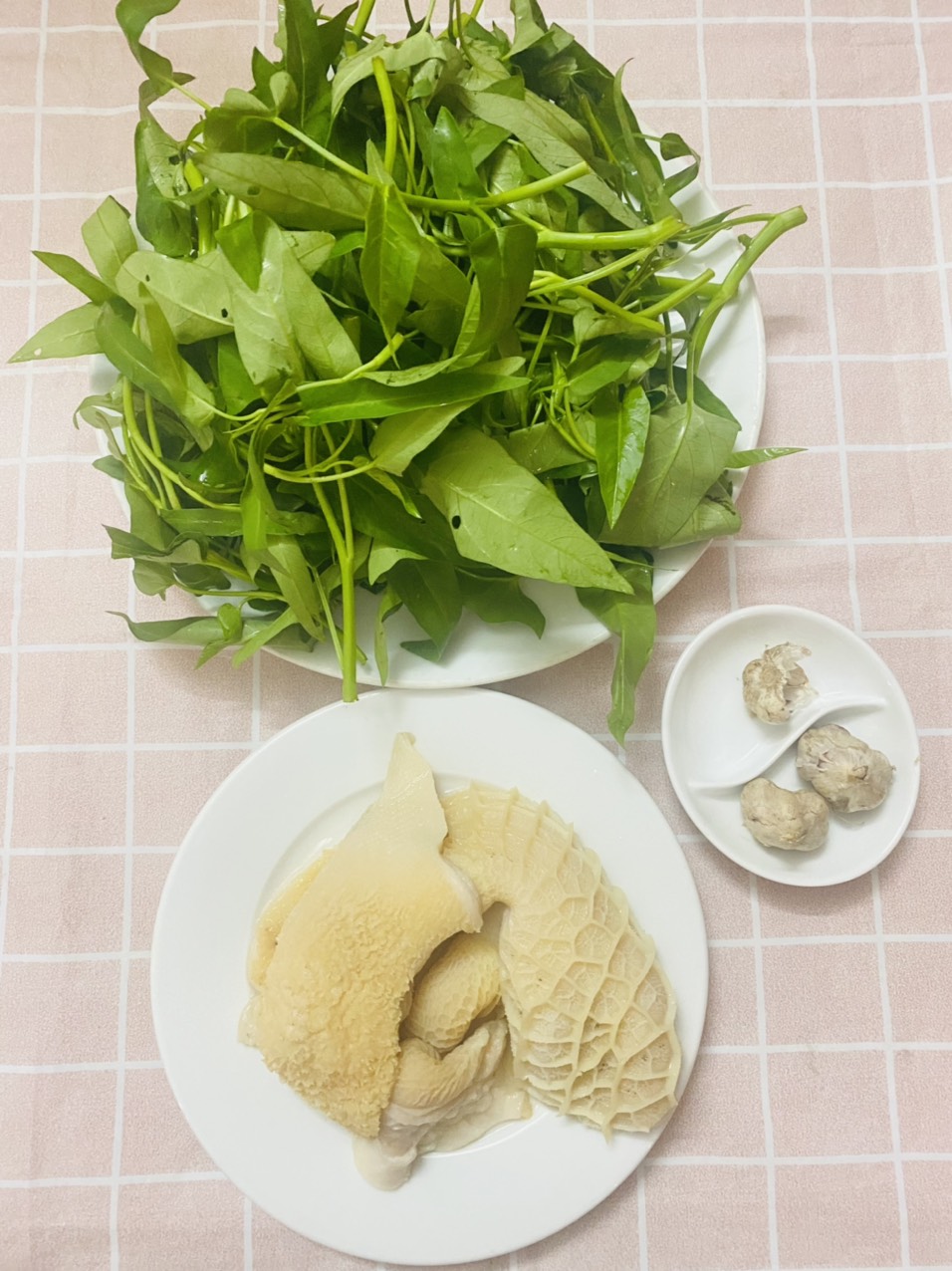 Stir-Fried Tripe With Water Spinach Recipe — Hive
