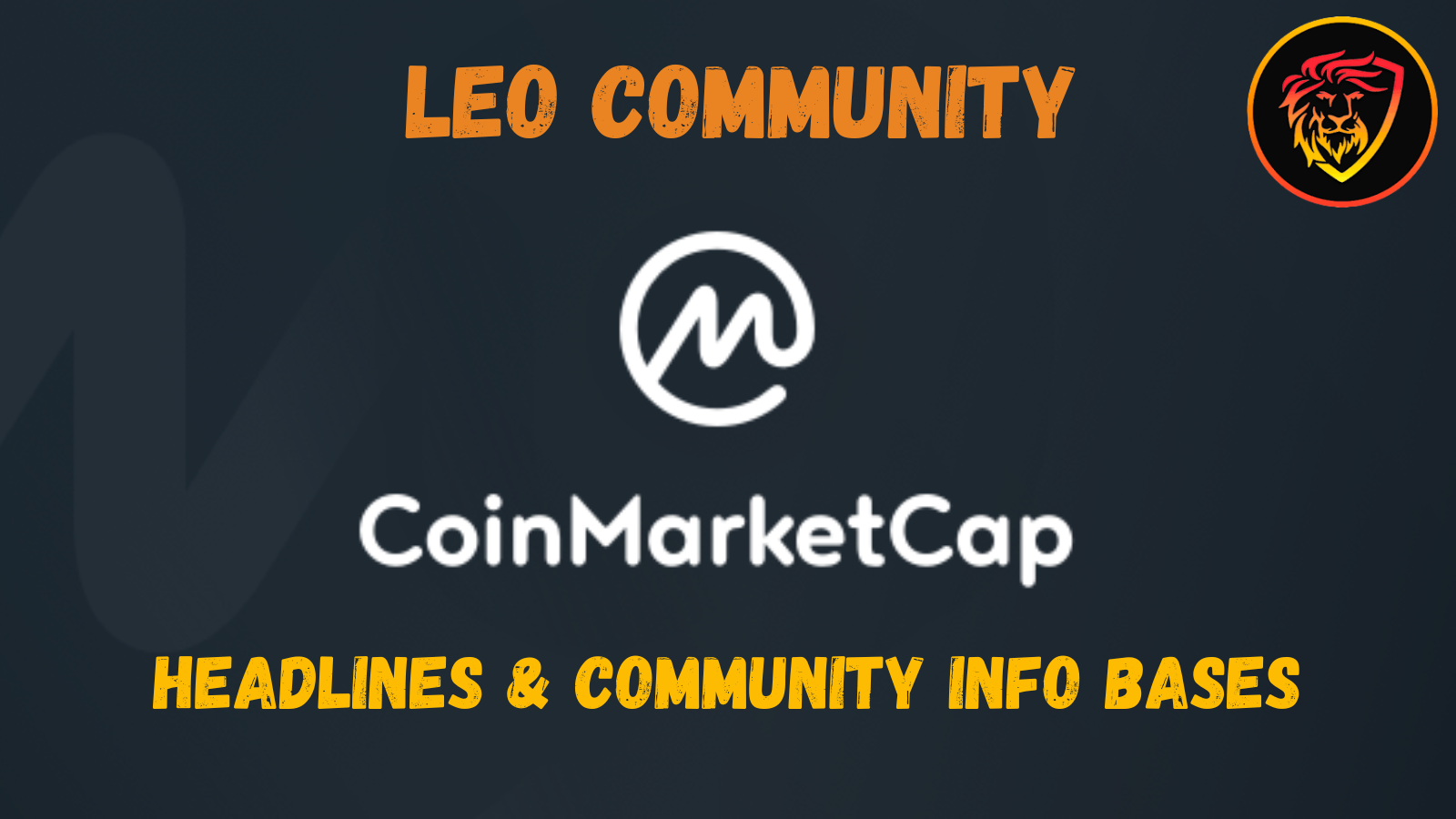 coinmarketcap headlines and community crypto info leofinance.png