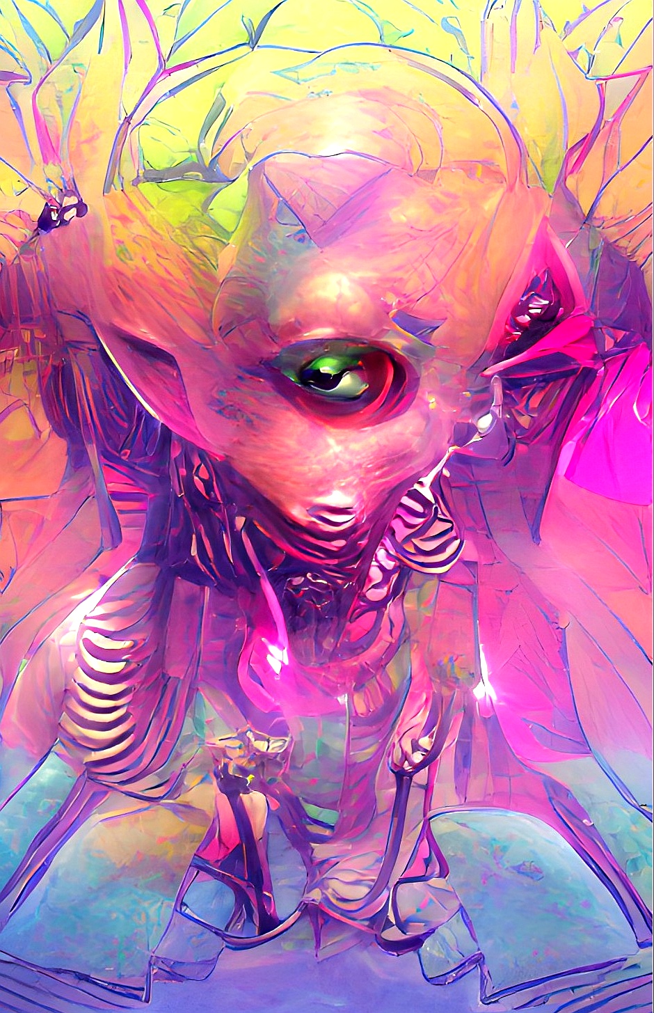 TrinityArt Alien AI Generative Art - Mini Me Alien Armee 19.jpg