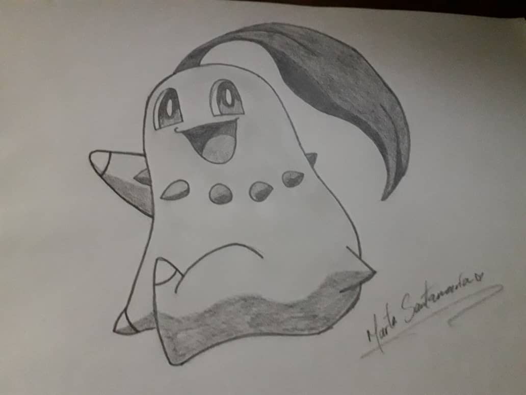 Dibujando a Chikorita (Pokémon) — Hive