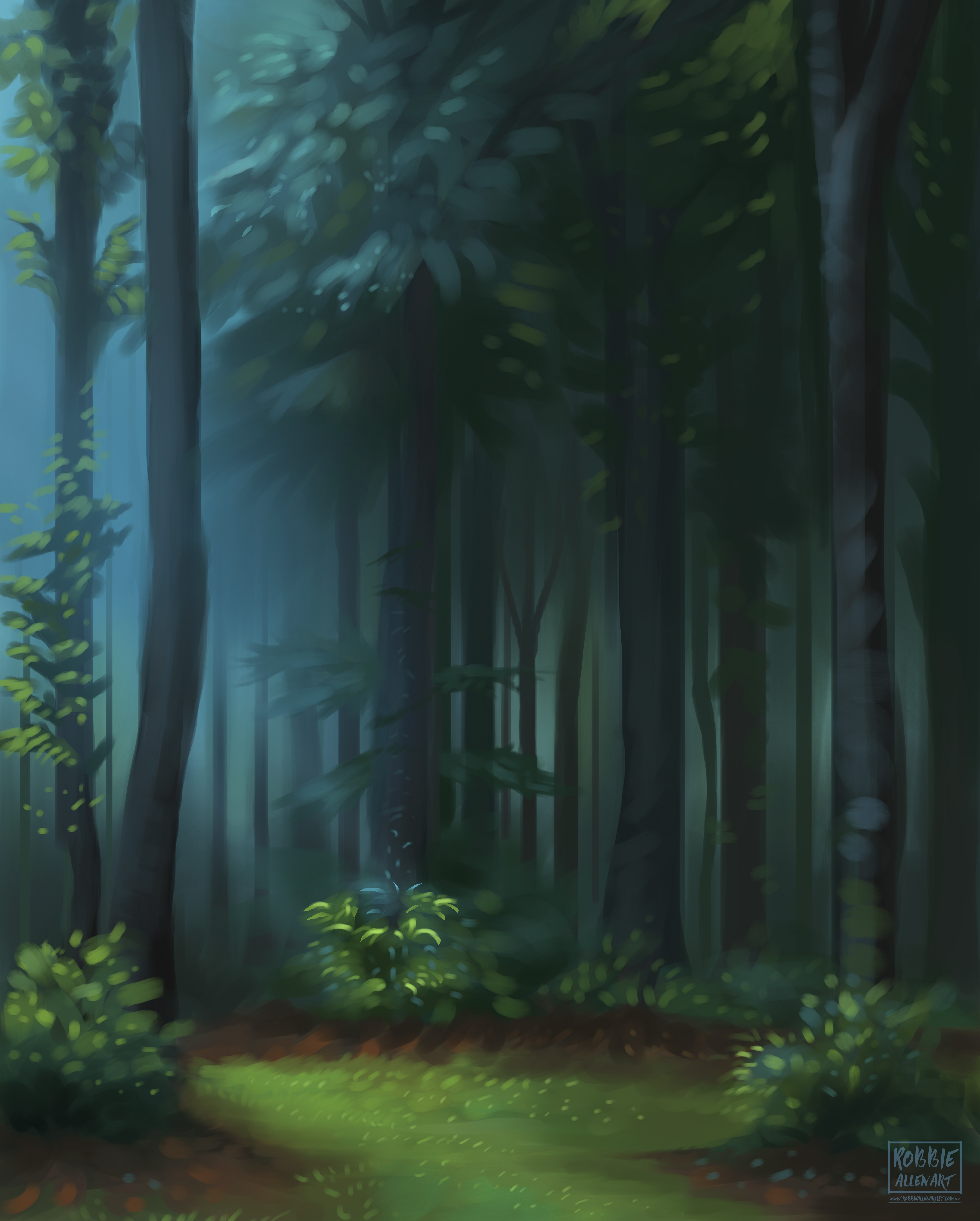 Romanian Forest Painting - Day 18.jpg