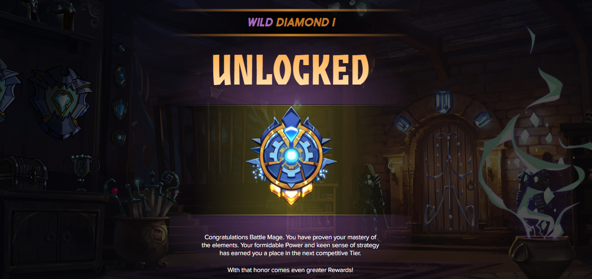 SPLINTERLANDS - DIAMOND 1 LEAGUE UNLOCKED | LEAGUE ADVANCEMENT REWARDS  