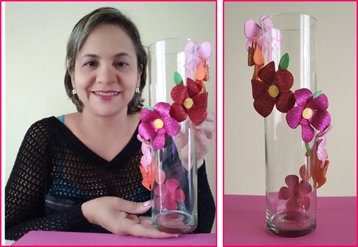 ESP-ENG] Cómo hacer flores de foami para decorar || How to make foami  flowers to decorate || TUTORIAL — Hive