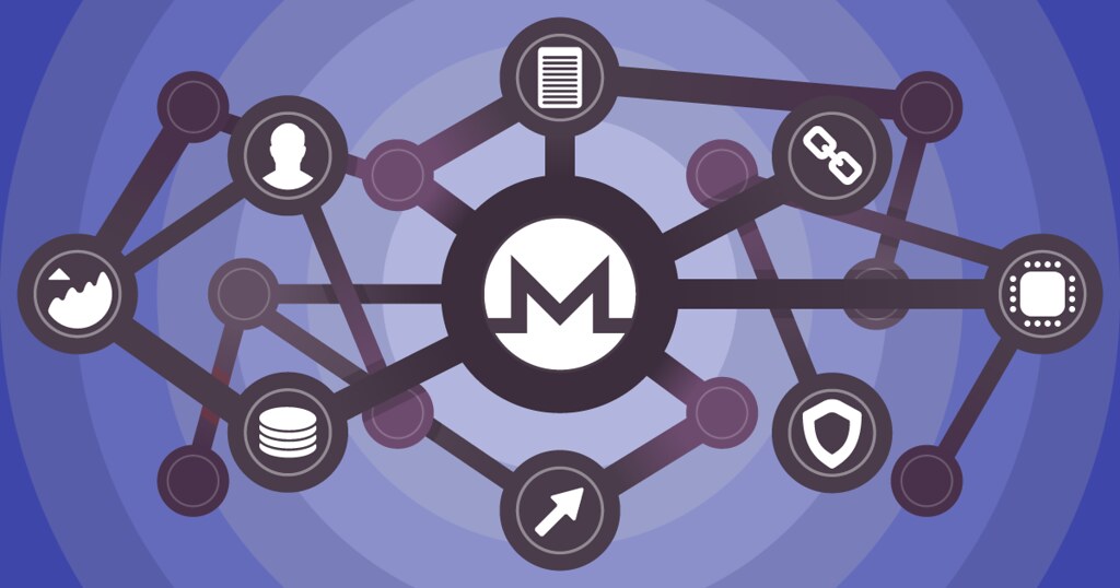 An introductory image that represents the privacy aspects of Monero coin (XMR).