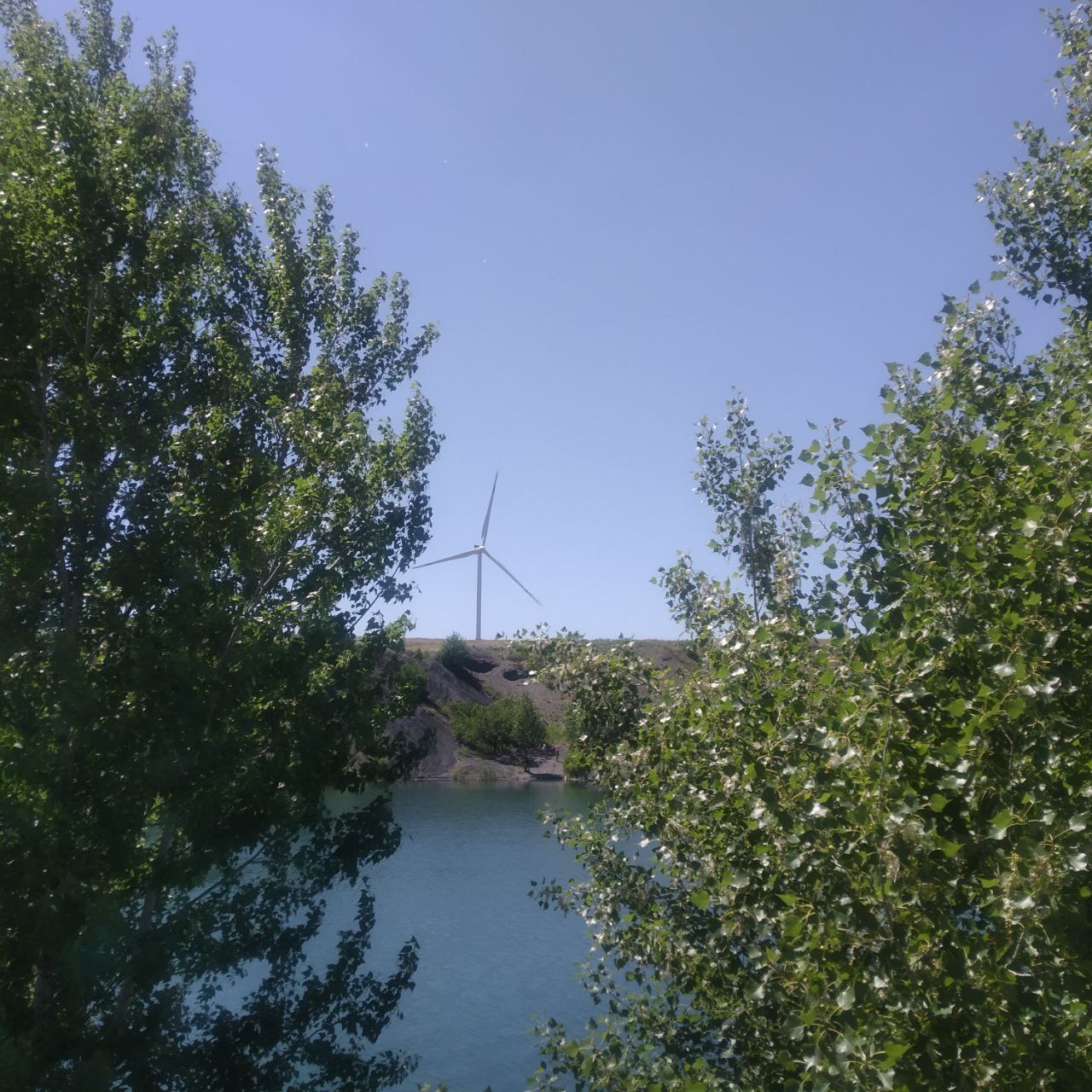 flooded quarry