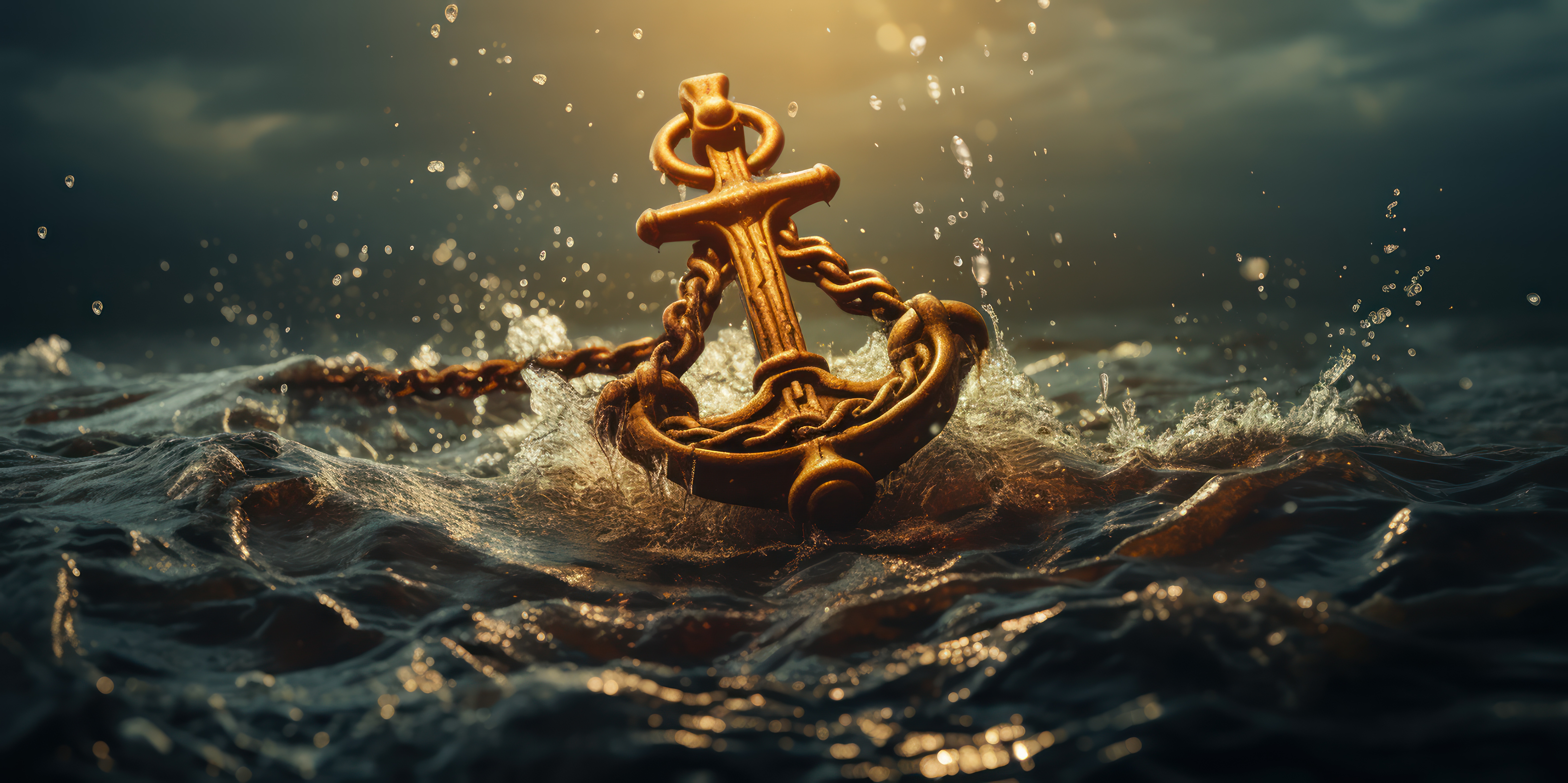 bold-golden-anchor-hangs-suspended-turbulent-silver-waves.jpg