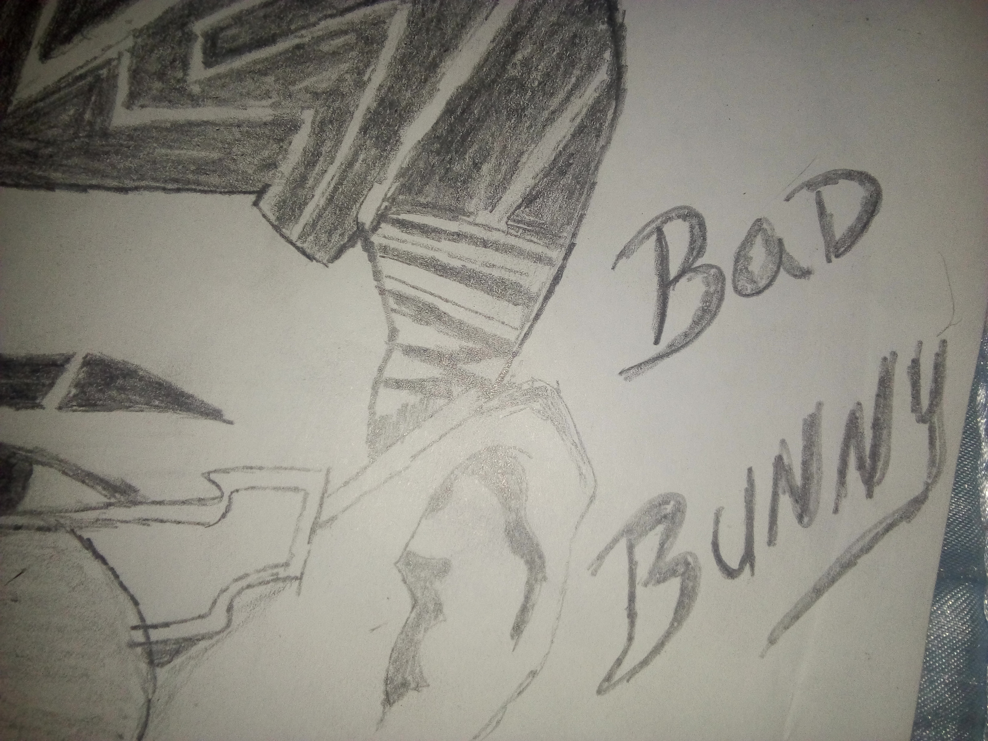 Dibujo De Bad Bunny Reggaetonero — Hive