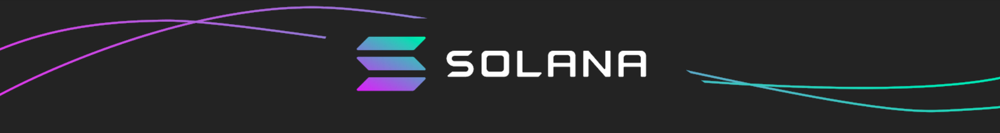 The Solana (SOL) logo in a horizontal bar.