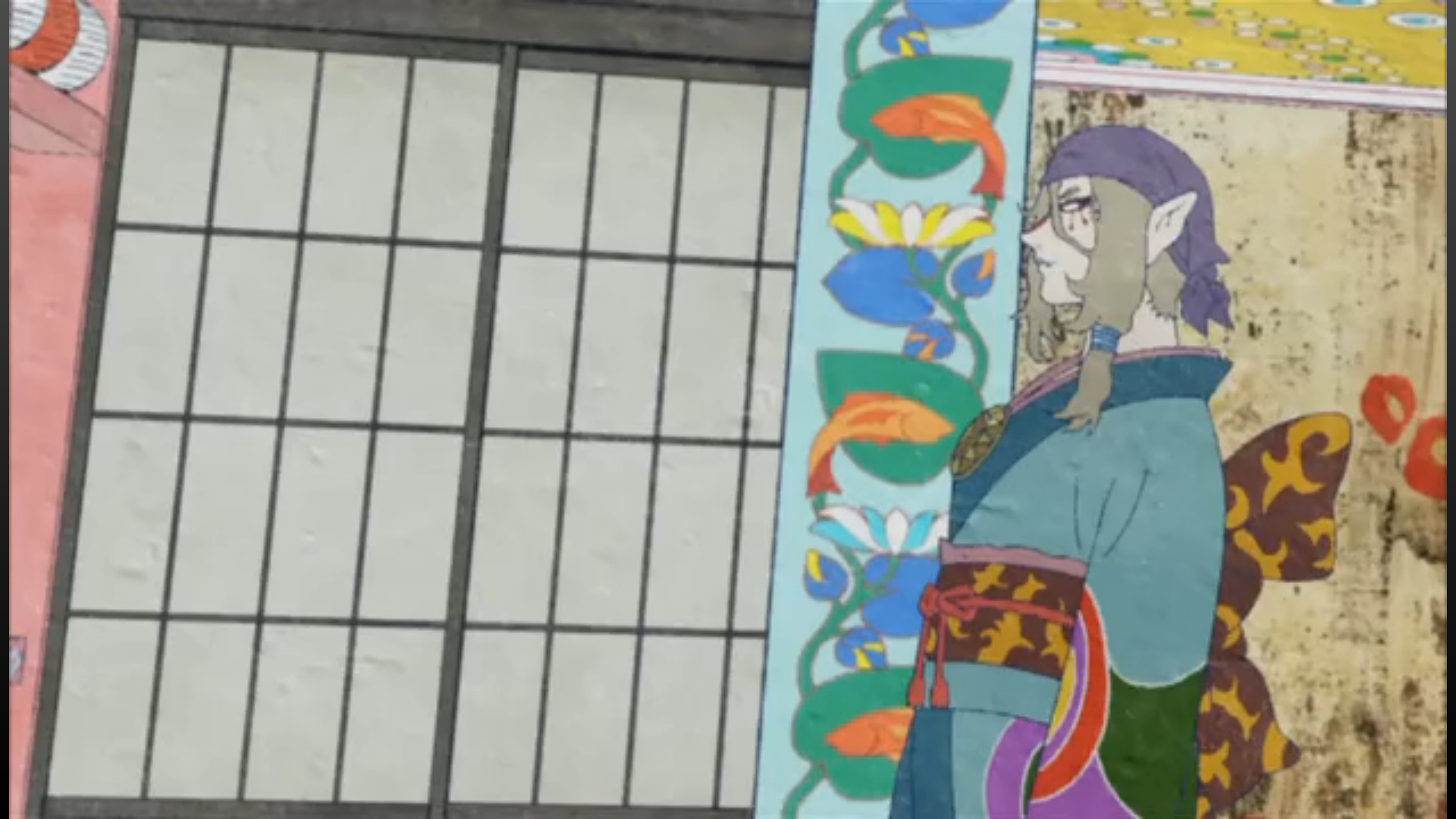 Princess Mononoke in the Art Style of Mamoru Hosoda