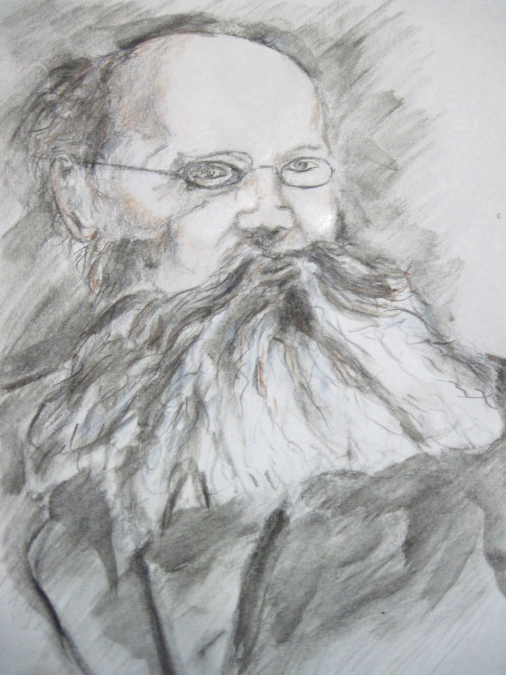 Portrait of Piotr Kropotkin in Oil — Hive